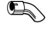 FONOS 10524 Exhaust Tip